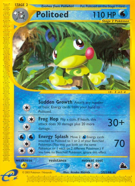 Politoed card image
