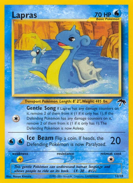 Lapras card image