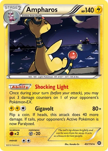 Ampharos card image