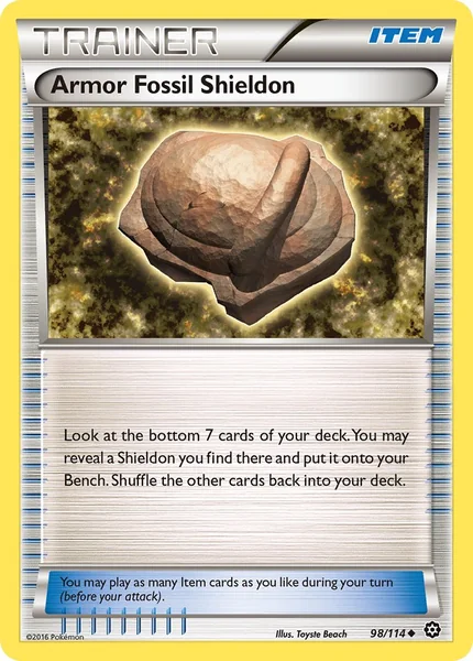 Armor Fossil Shieldon card image