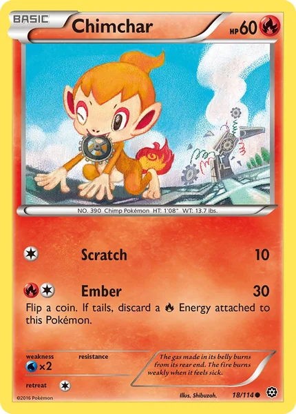 Chimchar card image