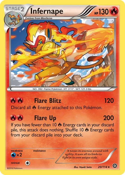 Infernape card image