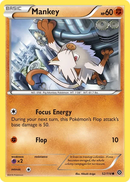 Mankey card image