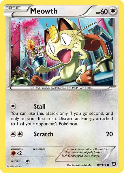 Meowth card image