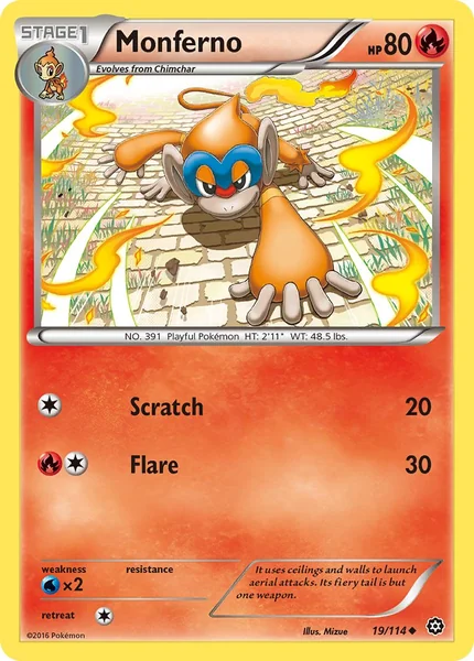 Monferno card image