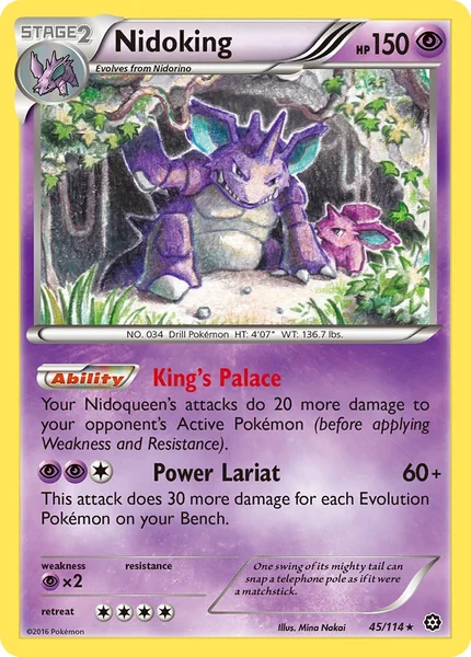 Nidoking card image