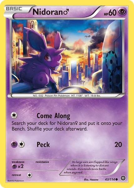 Nidoran card image
