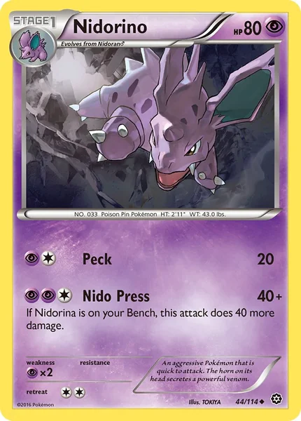 Nidorino card image