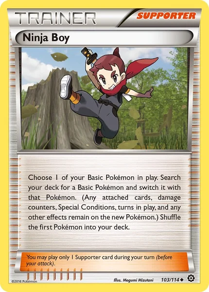 Ninja Boy card image