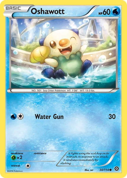 Oshawott card image