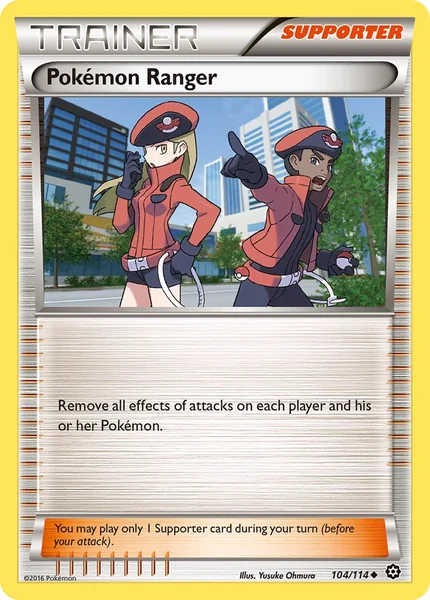 Pokemon Ranger card image