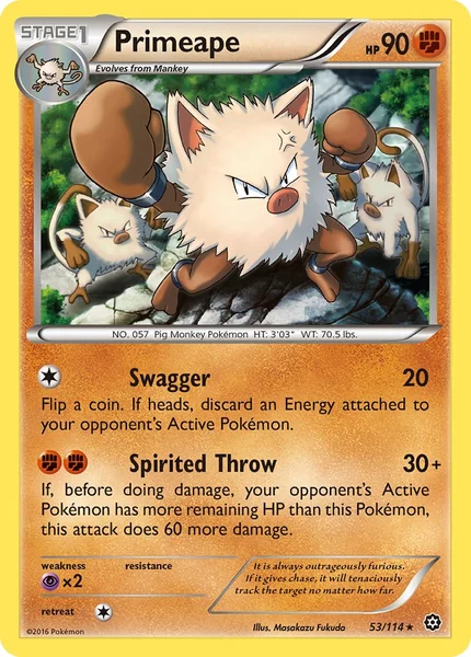 Primeape card image