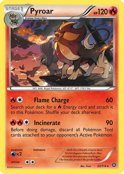 Pyroar card image