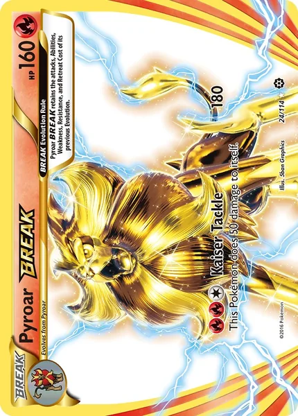 Pyroar BREAK card image