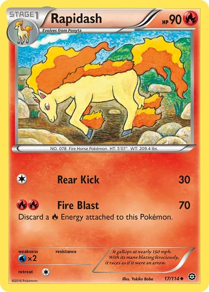 Rapidash card image