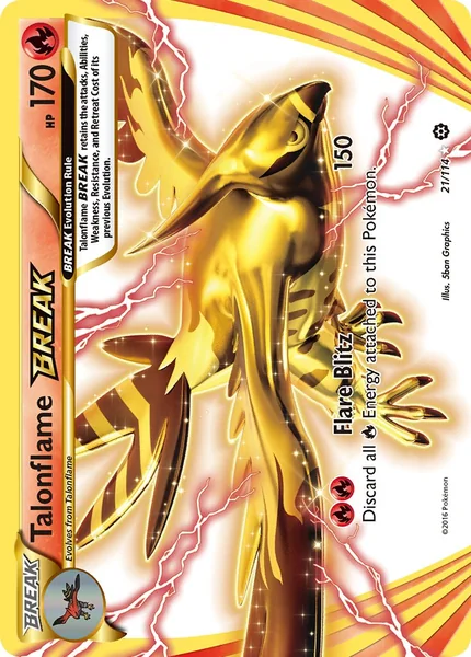 Talonflame BREAK card image