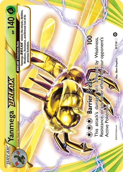 Yanmega BREAK card image