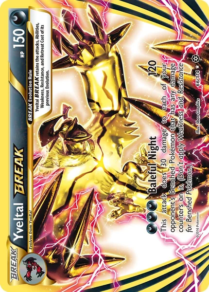 Yveltal BREAK card image