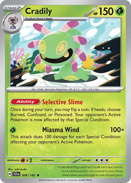 Cradily card image
