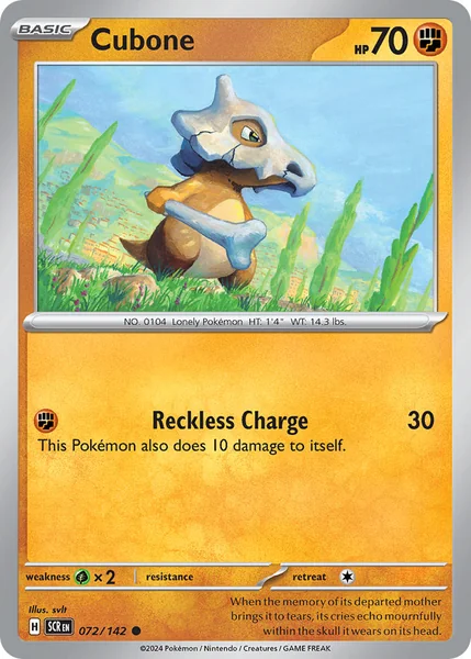 Cubone card image