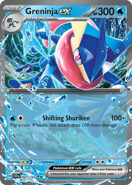 Greninja ex card image