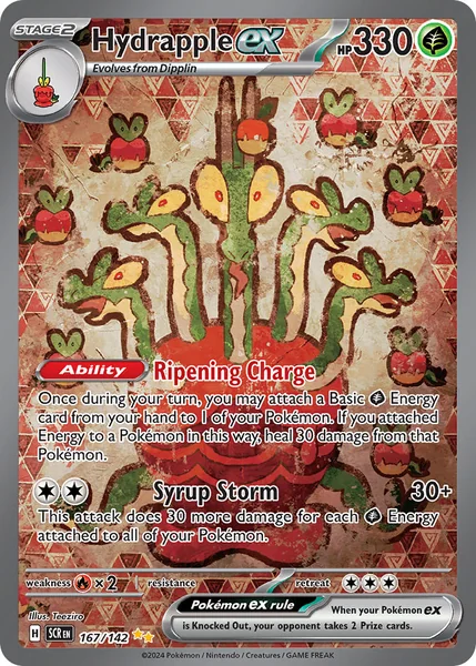 Hydrapple ex card image