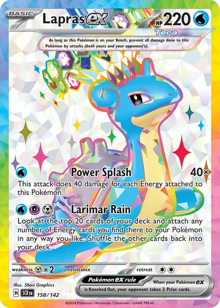 Lapras ex card image