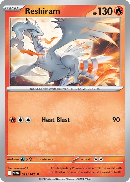 Reshiram card image