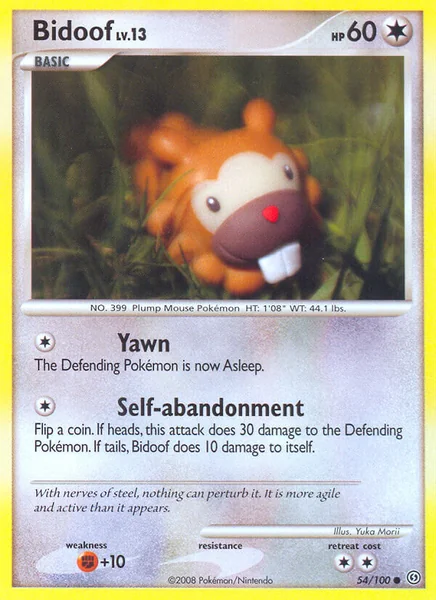 Bidoof card image
