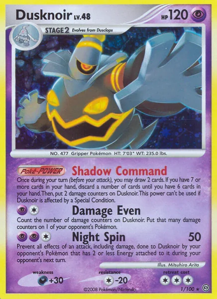 Dusknoir card image