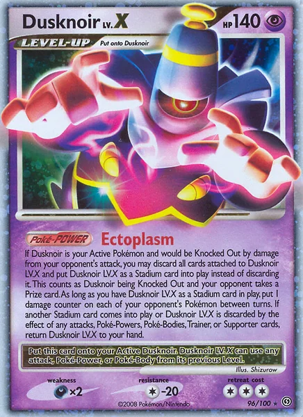 Dusknoir LV. X card image