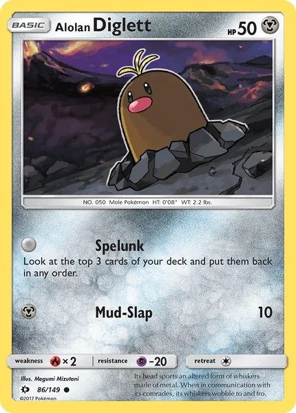 Alolan Diglett card image