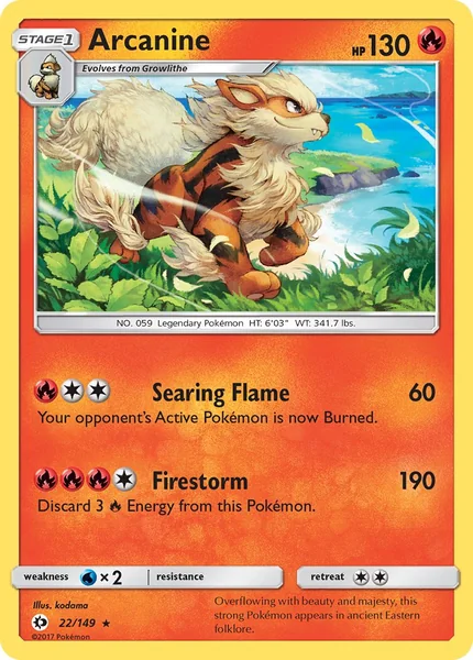 Arcanine card image