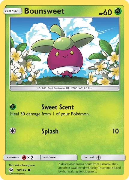 Bounsweet card image