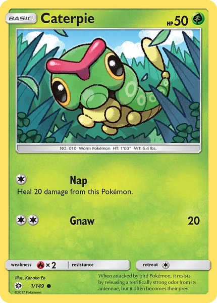 Caterpie card image