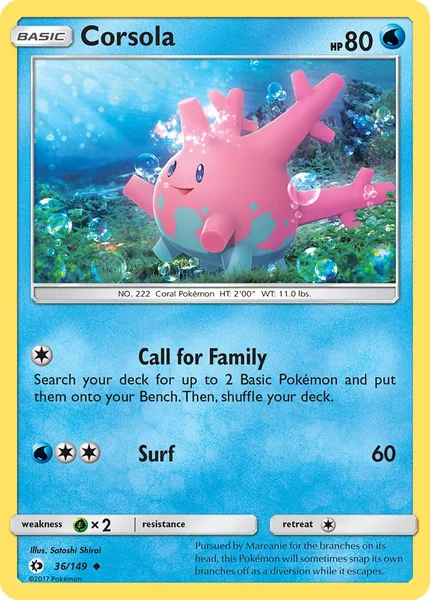 Corsola card image