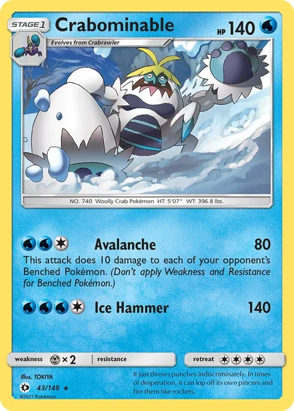 Crabominable card image