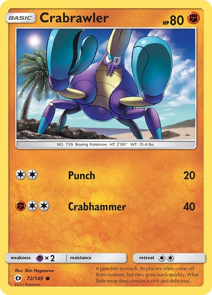 Crabrawler card image