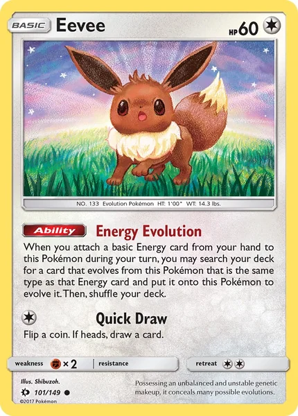 Eevee card image