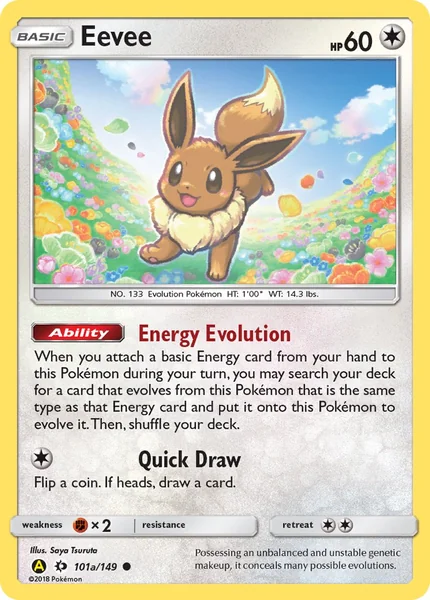 Eevee card image