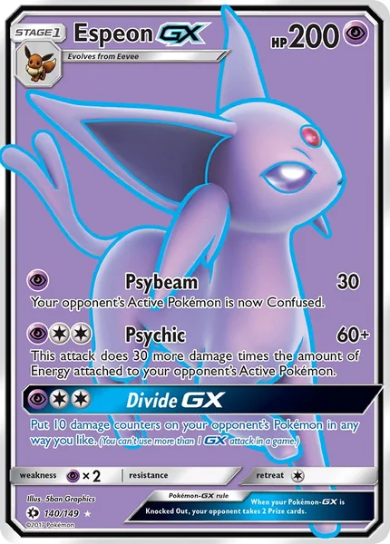 Espeon GX card image