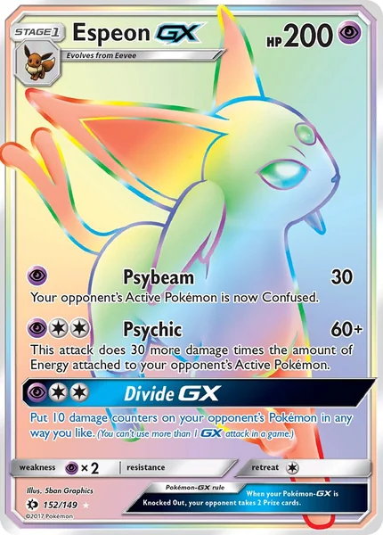 Espeon GX card image