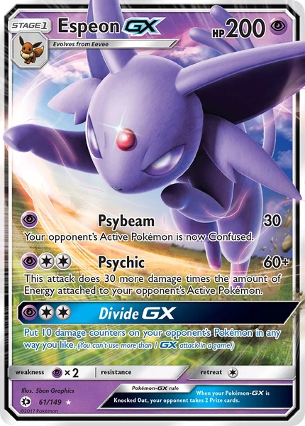 Espeon GX card image