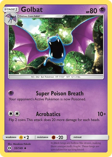Golbat card image
