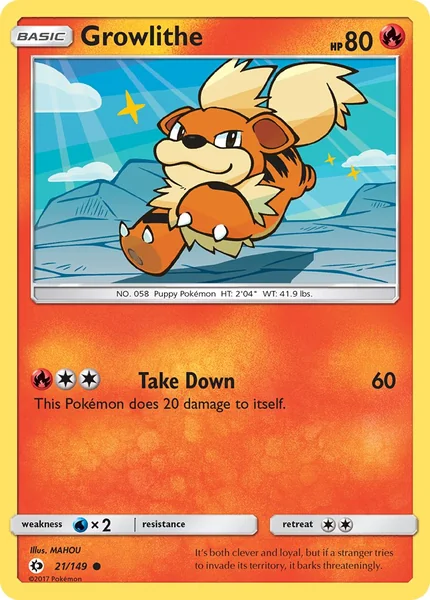 Growlithe card image