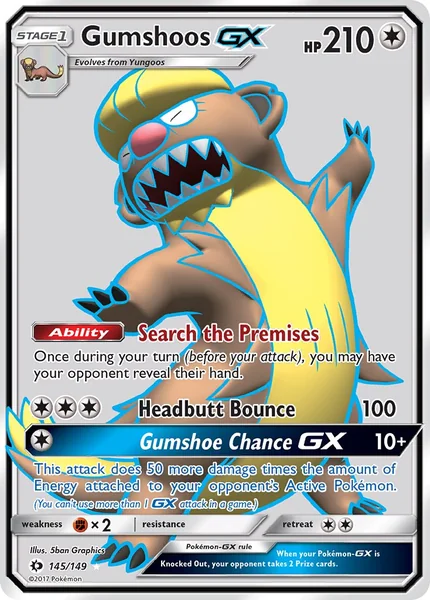 Gumshoos GX card image