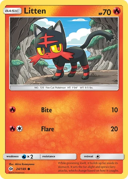 Litten card image