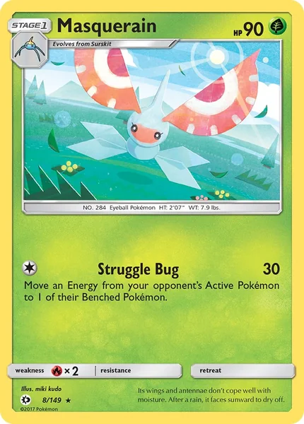 Masquerain card image