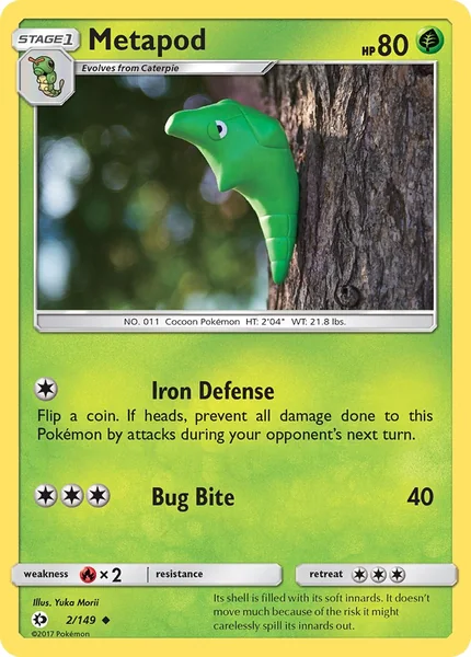 Metapod card image