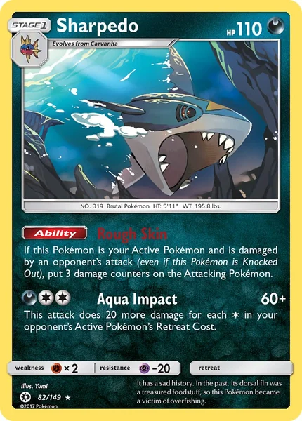 Sharpedo card image